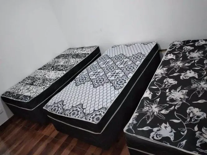 Cama box solteiro molas ensacadas direto da fabrica<br><br>