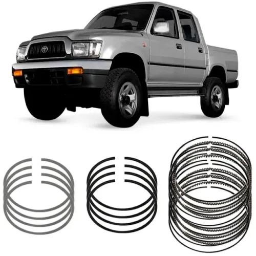 Jogo Anel Segmento STD Toyota Hilux 3.0 8V 1KZTE