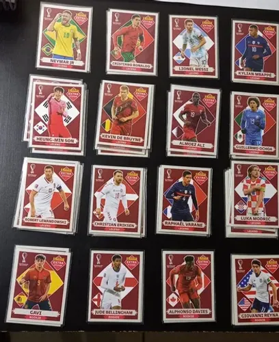 Figurinhas Legends Copa 2022 