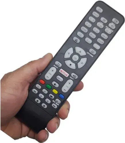 Controle Remoto Tv AOC Função Netflix LE7463 Lelong