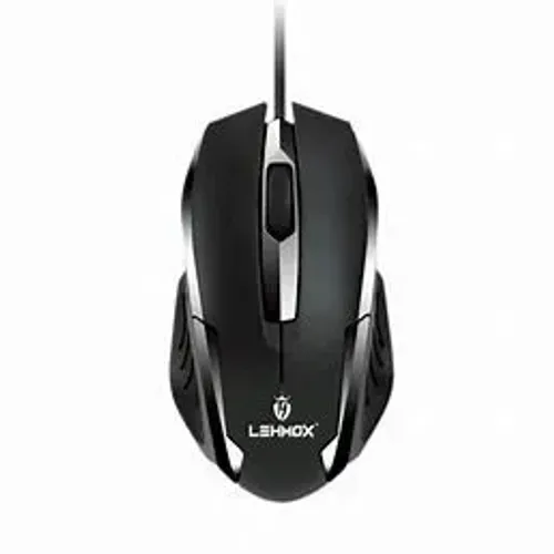 Mouse Óptico com Fio Usb Lehmox - Ley-1504
