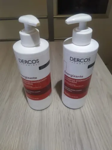 Recipiente Embalagem original shampoo Dercos Energizante Antiqueda