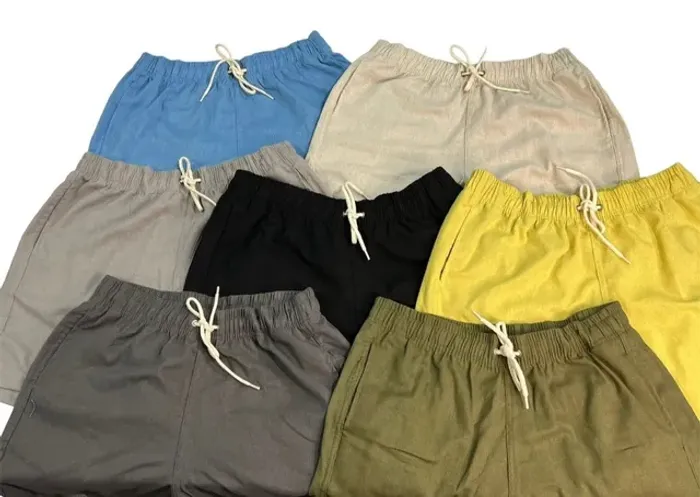 Shorts Linho Plus Size