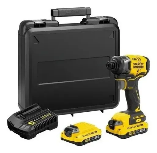 Parafusadeira Impacto 1/4 20v 2 Ah Sbi810d2k-br Stanley