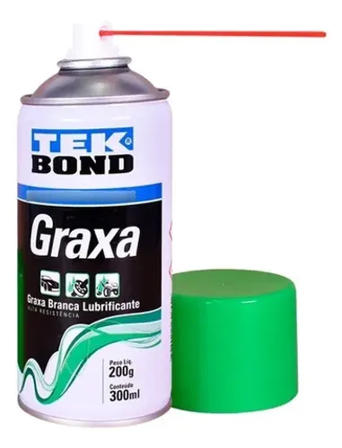 Graxa Spray Tekbond Branca Lubrificante 300ml