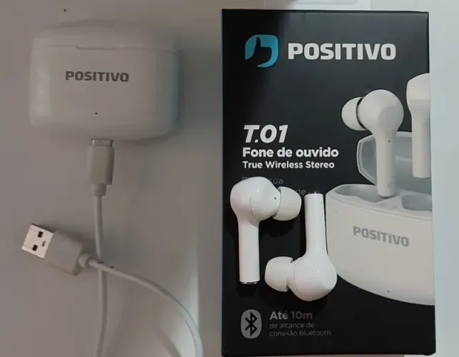 Fone de Ouvido Bluetooth Positivo TWS T01