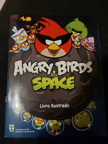 Álbum Angry Birds Antigo sem Figurinhas