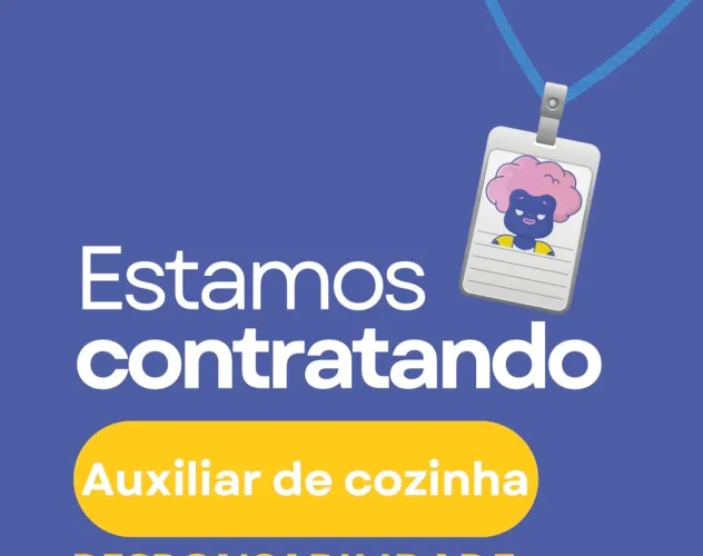 Auxiliar de cozinha para hamburgueria