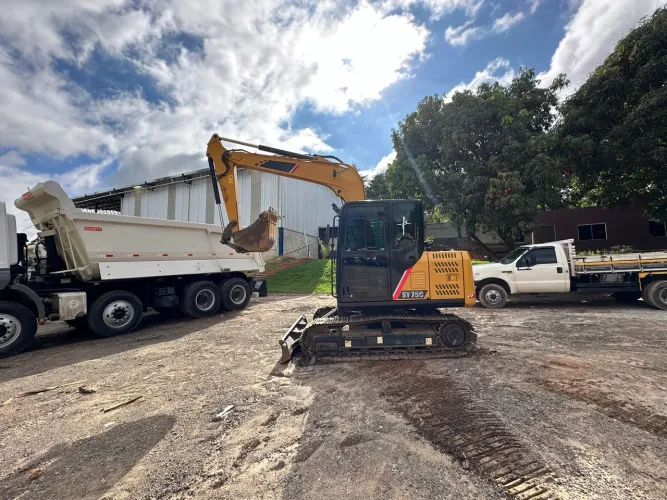 Mini escavadeira Sany SY75C 2021 