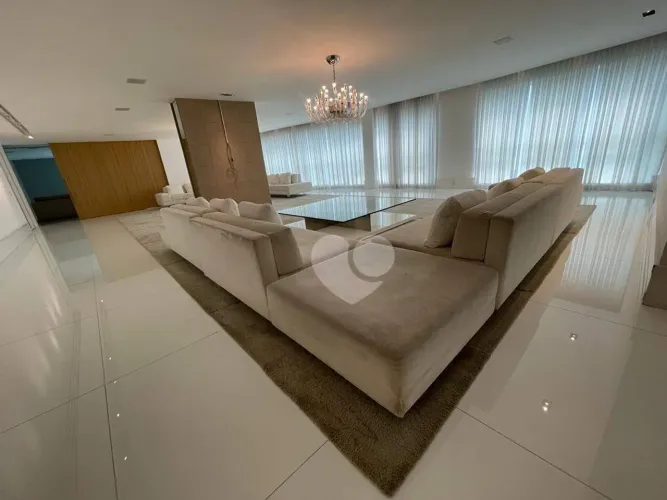 Apartamento com 6 dormitórios à venda, 622 m² por R$ 9.000.000,00 - Península - Rio de Jan
