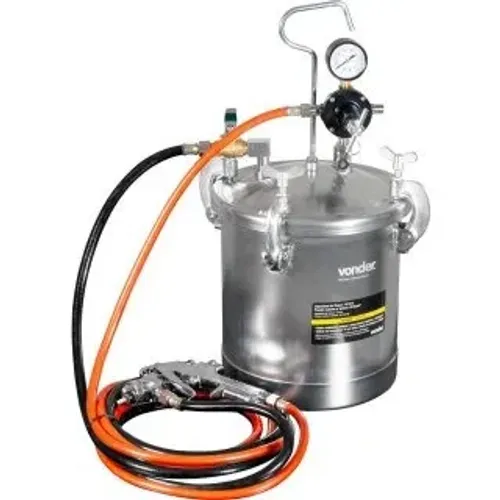 TANQUE DE PRESSAO 10L C/PISTOLA P/PINTURA VONDER