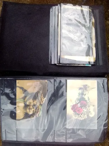 Álbum de cartões Postais Antigos