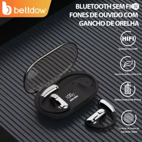 BETTDOW J217 Wireless Sport Earphones Bluetooth 5.3 Mic Earbuds Headphone 