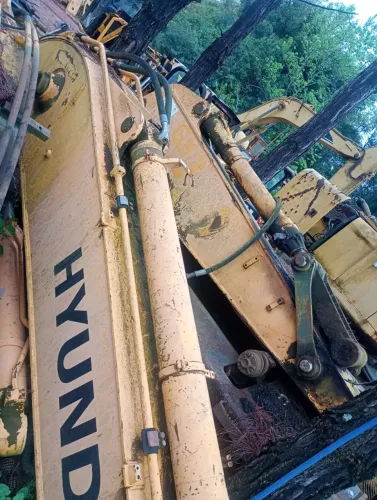 Para Retirada De Peças Sucata De Escavadeira Hidraulica Hyundai Robex 250lc-7