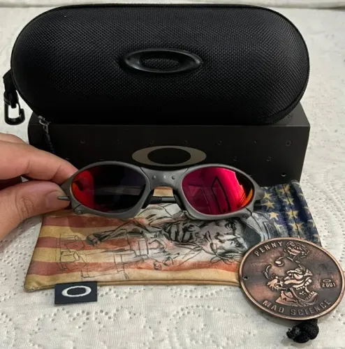 Óculos de Sol Oakley Penny X-Metal Dark Ruby