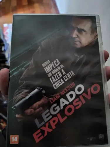 DVD Legado Explosivo - Liam Neeson (novo)