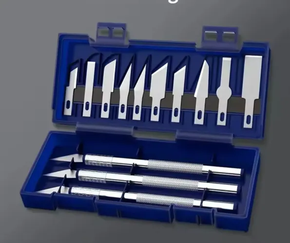 Kit de Facas de Precisão - Ferramenta Essencial