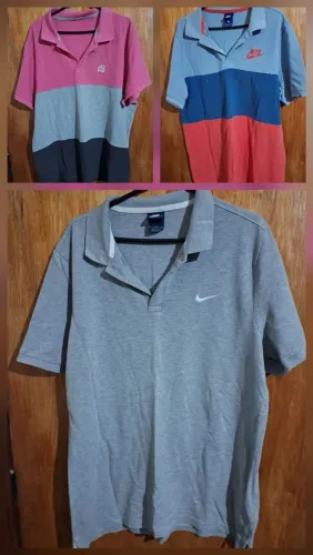 Camisa Polo Nike G (lote com 3)