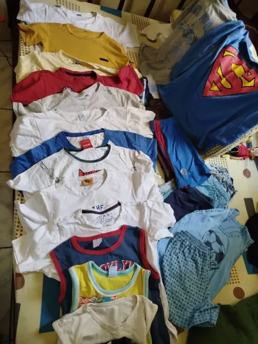 Lote roupa menino 8/12 anos 