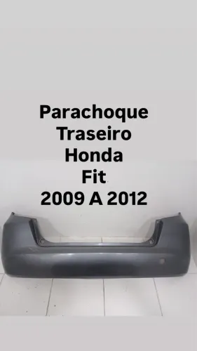 Pára-choque traseiro Honda Fit 2009 A 2012  original 