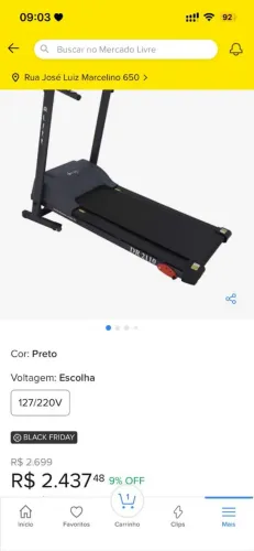 Vendo esteira