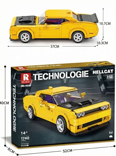BLOCOS DE MONTAR DODGE CHALLENGER 1740 PEÇAS MARCA REOBRIX