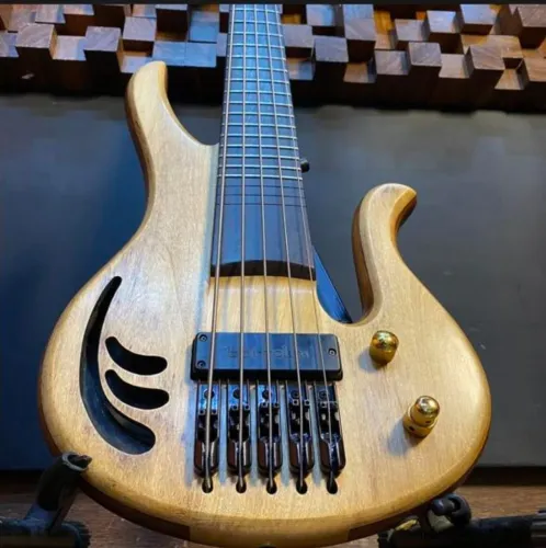 JOIA RARA! DeOliveira Wave Bass 5 - Instrumento de Alto Padrão, Sem Troca