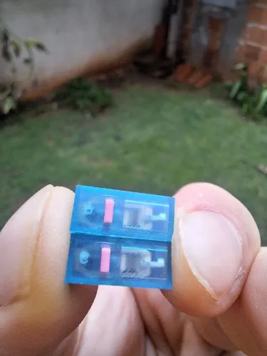 Switch HUANO Blue Shell Pink Dot 80M 2pcs