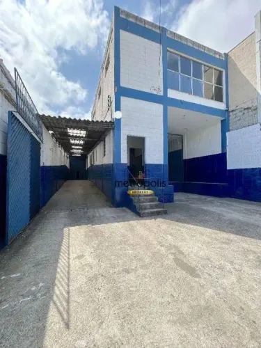 Galpão para alugar, 561 m² por R$ 20.613,91/mês - Jardim Independência - São Paulo/SP