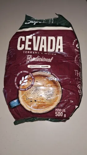 Cevada superbom torrado e moído