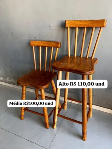 Bancos pra balcão 