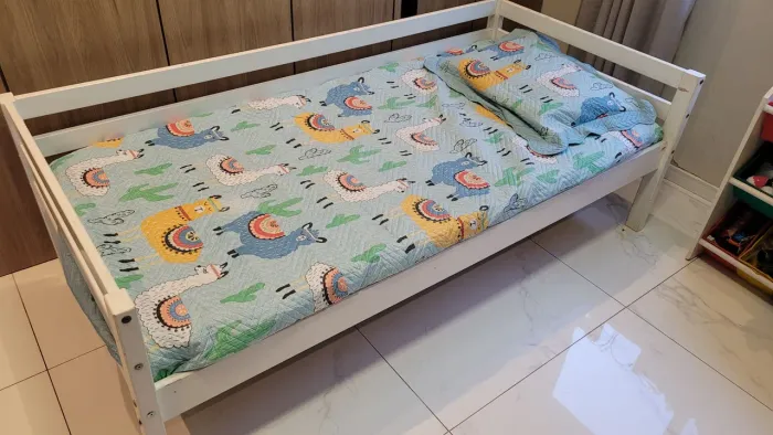 Cama Infantil Branca (sem colchão)
