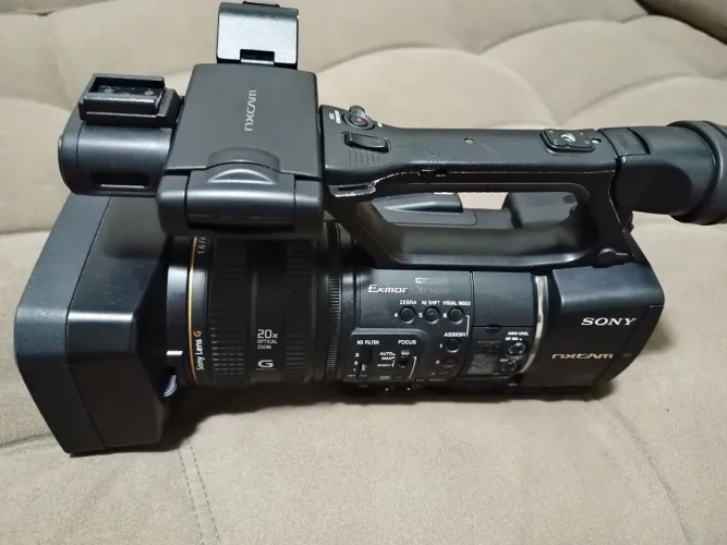 Camera Sony Nx5 poucas horas de uso completa