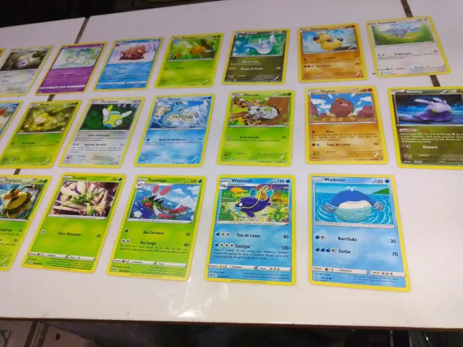 Cartas Pokémon - Edição Brasileira kit bem conservada 