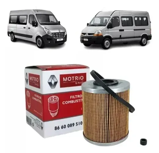 Filtro Combustivel Motrio Renault Master 2.5 E 2.3 Motrio