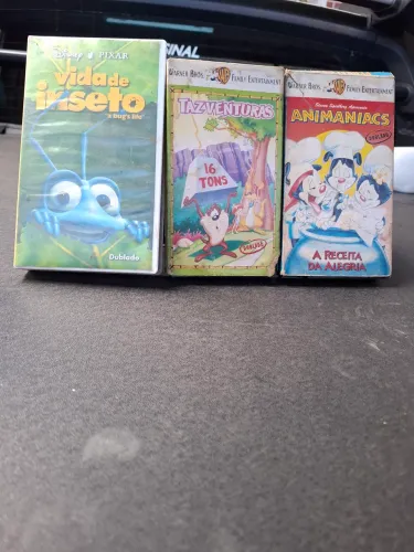 VHS - Vida de Inseto, Tazventuras e Animaniacs