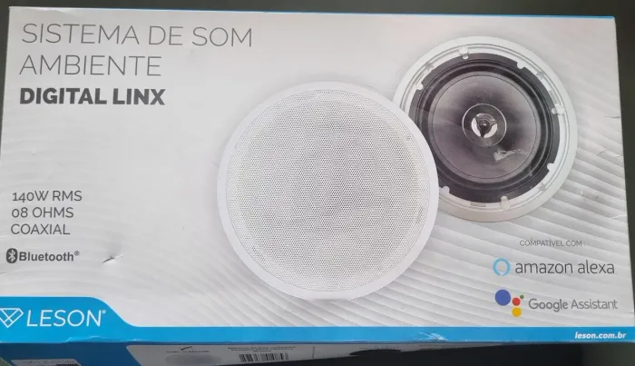 BARBADA! NOVAS!!! Caixas de Som Ambiente - Bluetooth
