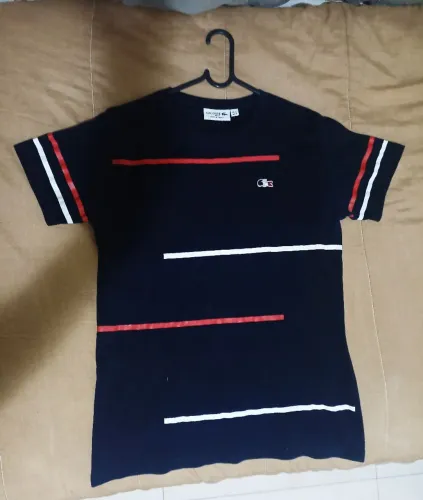 Camisa Lacoste original azul marinho 