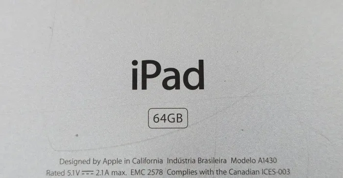 Apple iPad 3ª Geração A1430 64gb Wi-fi