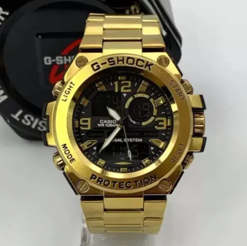 Relógio Gshock todo de aço 