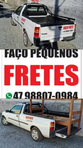Faço pequenos fretes em penha piçarras e região * 