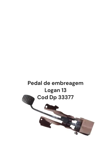 Pedal De Embreagem Logan 13 Cod Dp 33377