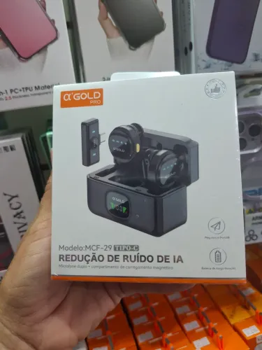 Microfone duplo