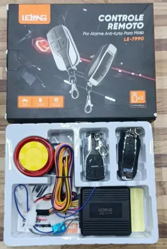Controle Remoto Por Alarme Anti-furto Para Moto Lelong LE-7990