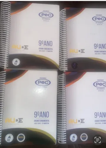 Livros do ensino PEC! 9º ano e do 2º ano!
