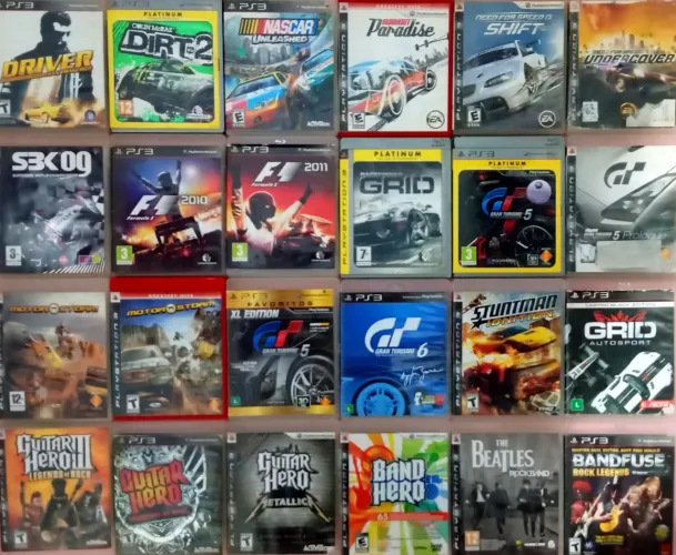 Diversos jogos PS3 - Diversos Gêneros!