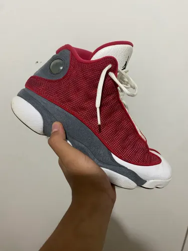 jordan 13 retro red white vermelho