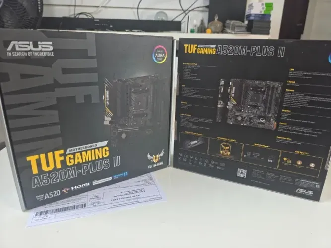 PLACA MÃE AM4 A520 ASUS TUF NOVA LACRADA
