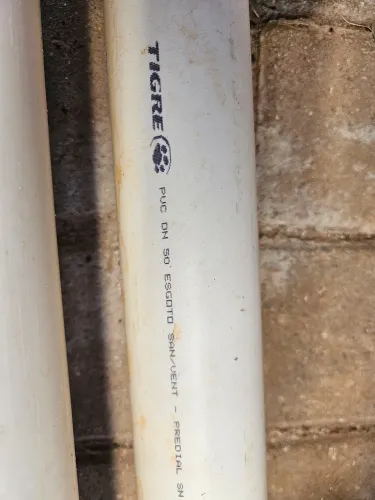 Cano tubo pvc esgoto 50mm 6m tigre