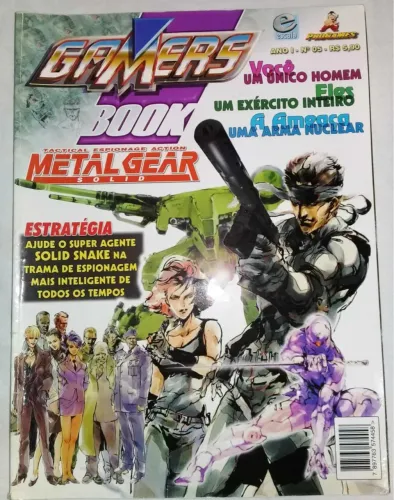 Revista Gamers Book No 05 - Metal Gear Solid